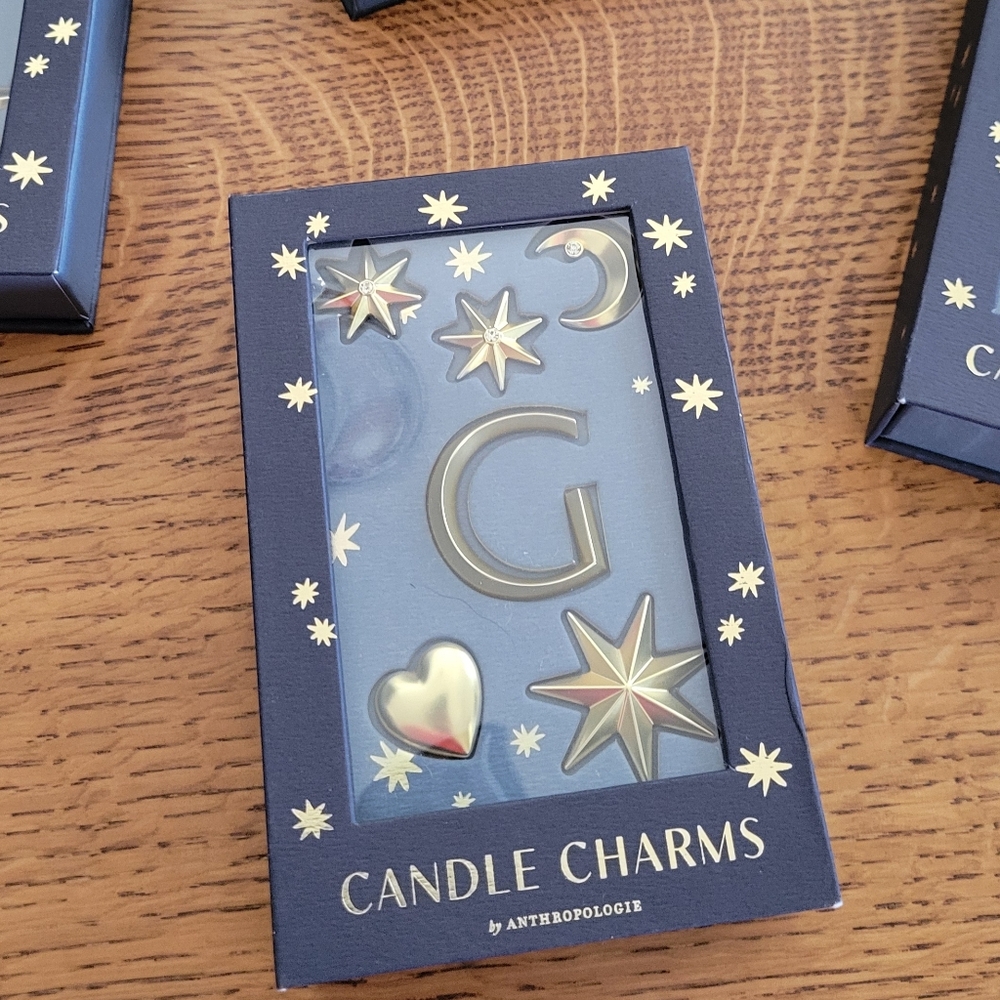 Anthropologie Monogram Candle Charms -  "G"